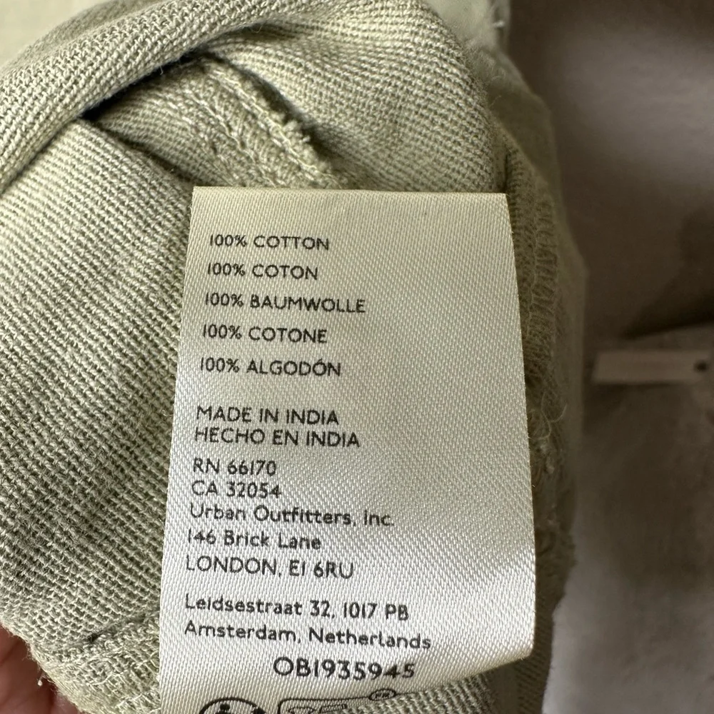 Free People Sage Green Short Sleeve Tee - Picture 8 of 9